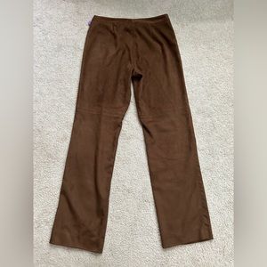 Yansi Fugel Size 2 Brown Soft Professional Pants
